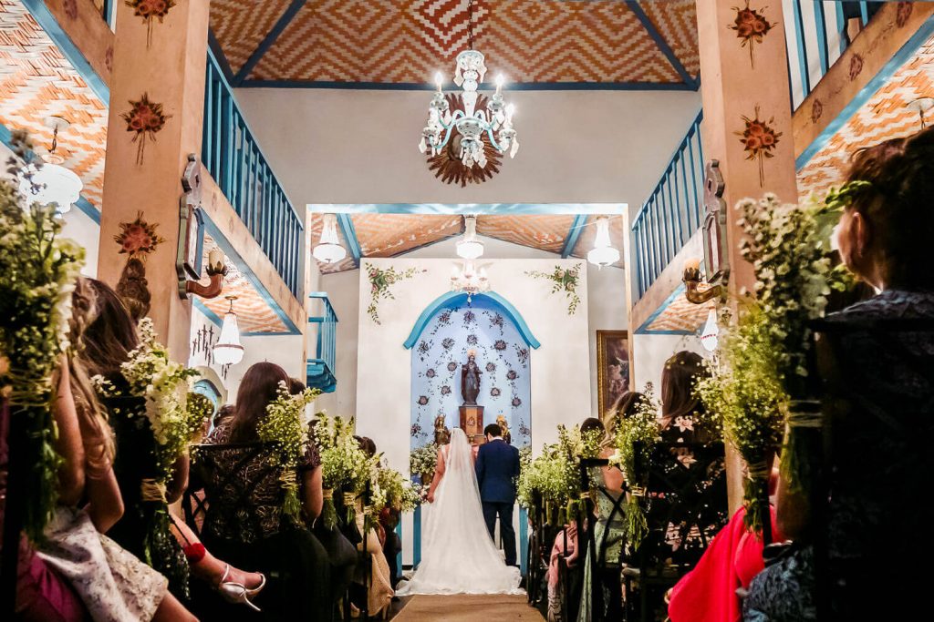 altar da Capela Santa Terezinha casamento em BH
