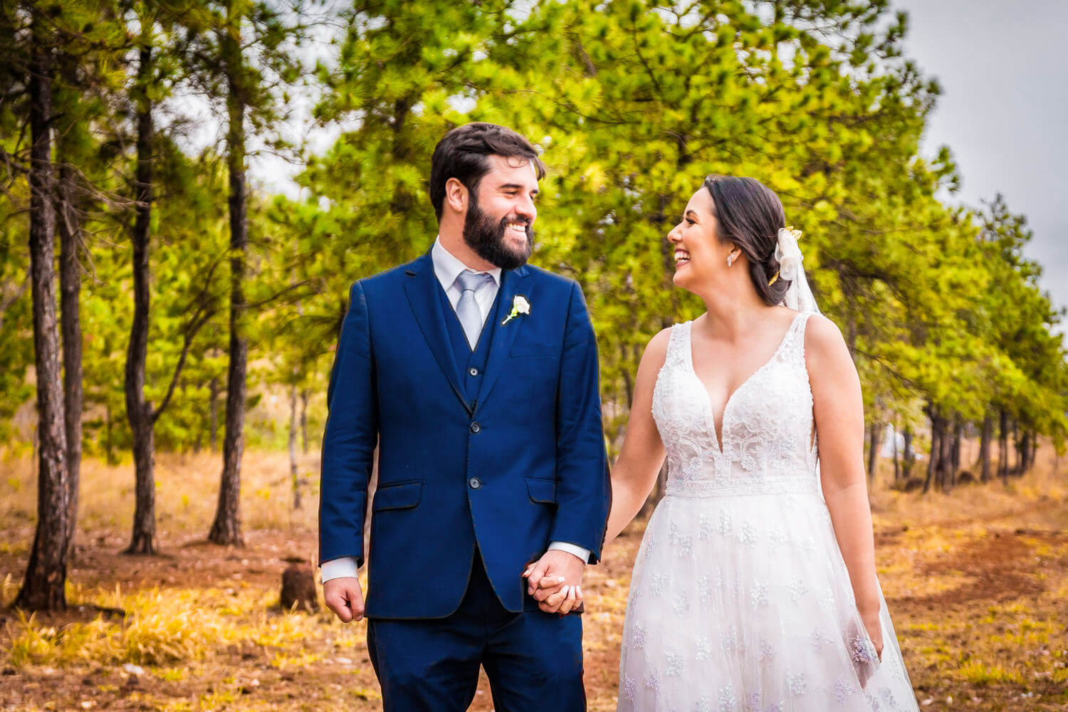 ensaio pos wedding no campo BH