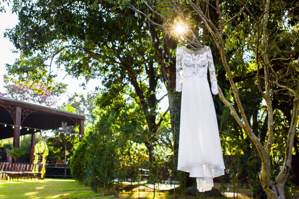 vestido da noiva casamento villa santorini