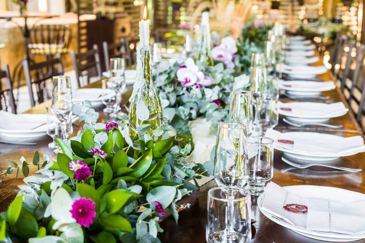 decoração de mini wedding em casa na Pampulha