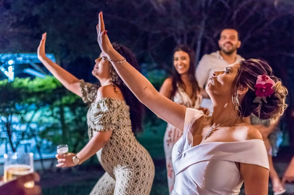 festa de mini wedding em casa na Pampulha