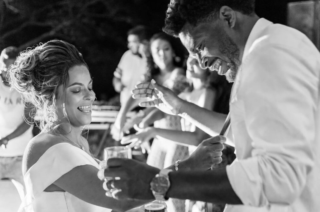 festa de mini wedding em casa na Pampulha