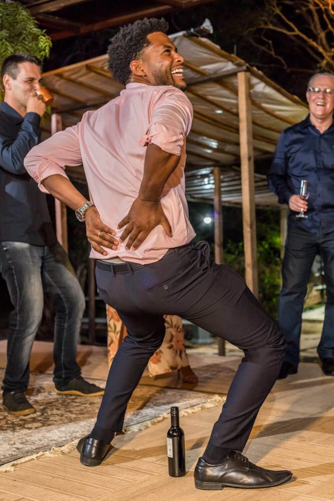 festa de mini wedding em casa na Pampulha