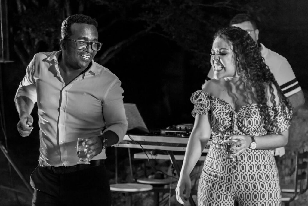 festa de mini wedding em casa na Pampulha