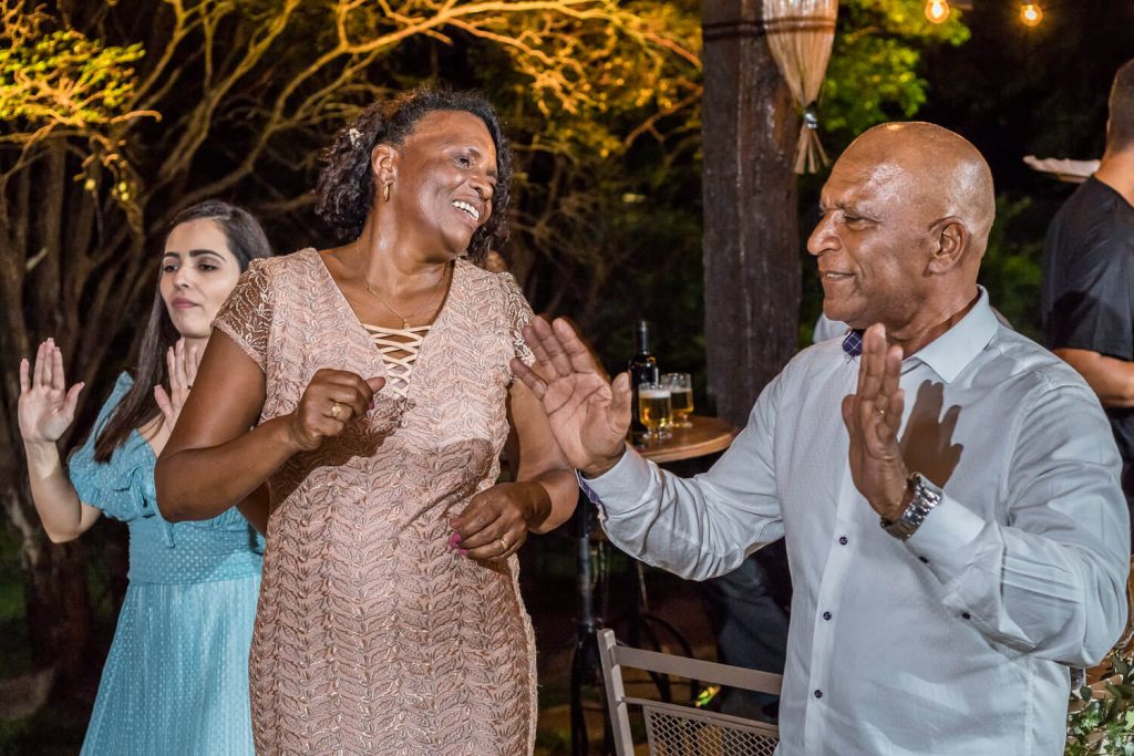 festa de mini wedding em casa na Pampulha