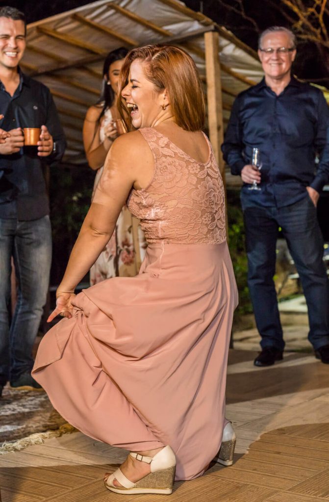 festa de mini wedding em casa na Pampulha