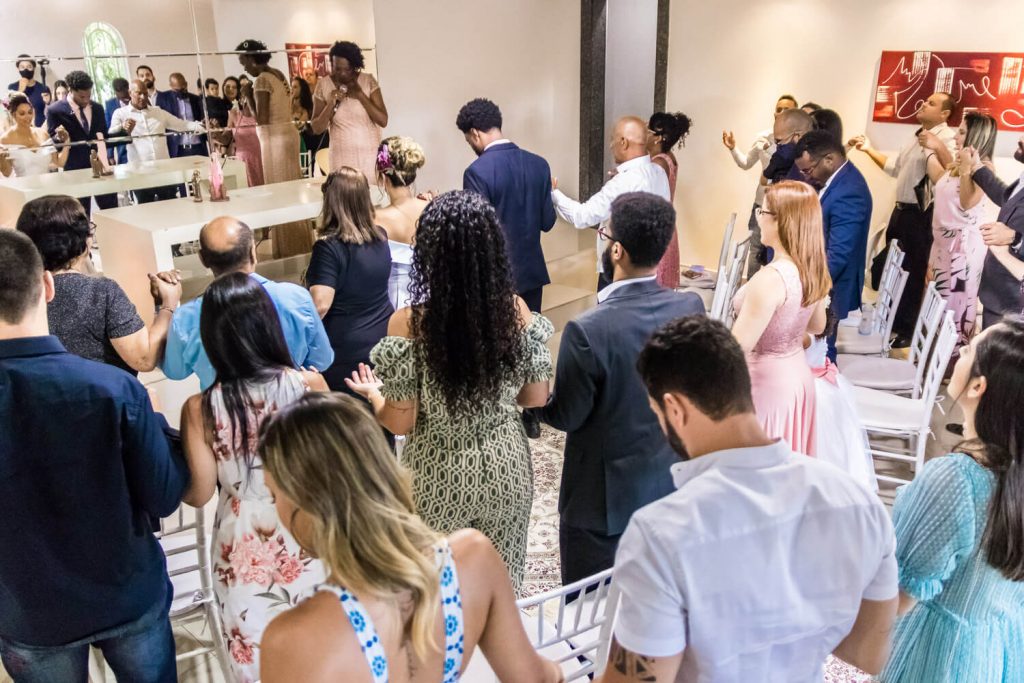 mini wedding em casa na Pampulha
