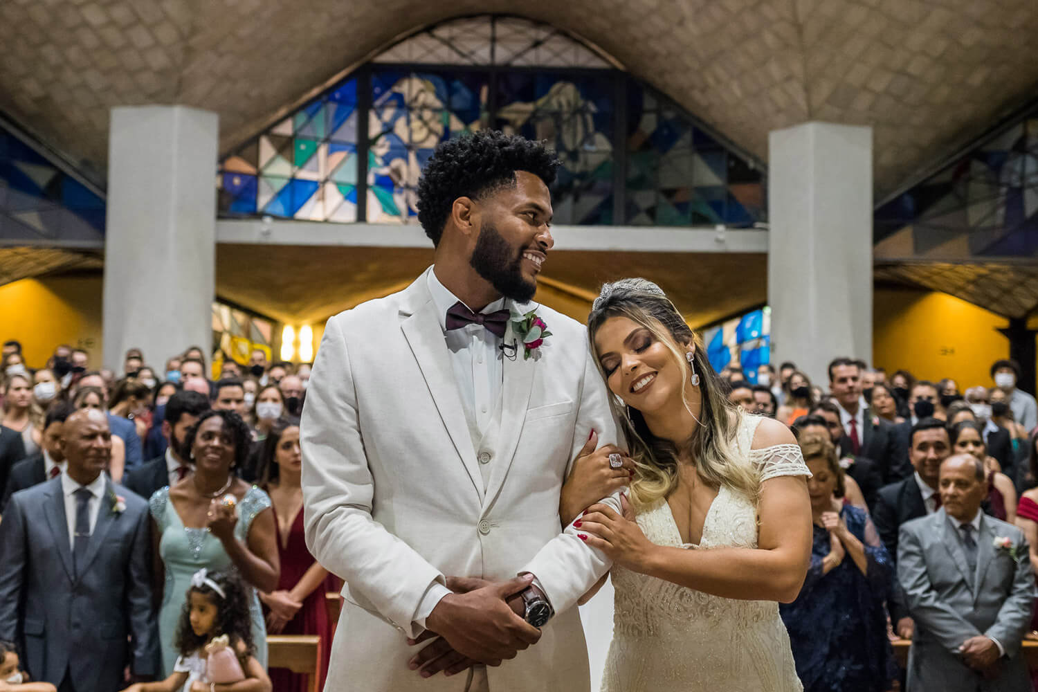 Casamento na Paróquia Nossa Senhora de Fátima, Praça da Assembléia, BH
