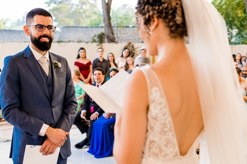 Troca de votos em um Casamento no Salaberry Recepções, Pampulha, BH