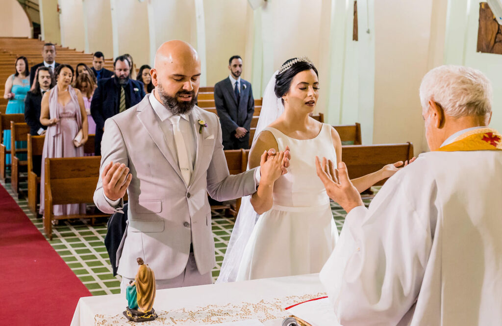 Mini Wedding na Capela de Nossa Senhora do Líbano, em BH