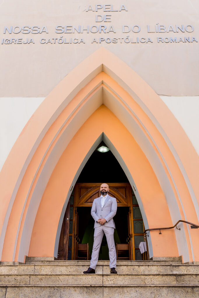 Mini Wedding na Capela de Nossa Senhora do Líbano, em BH