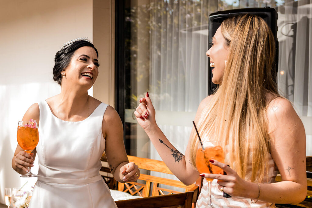 Mini Wedding no restaurante O Conde, em BH