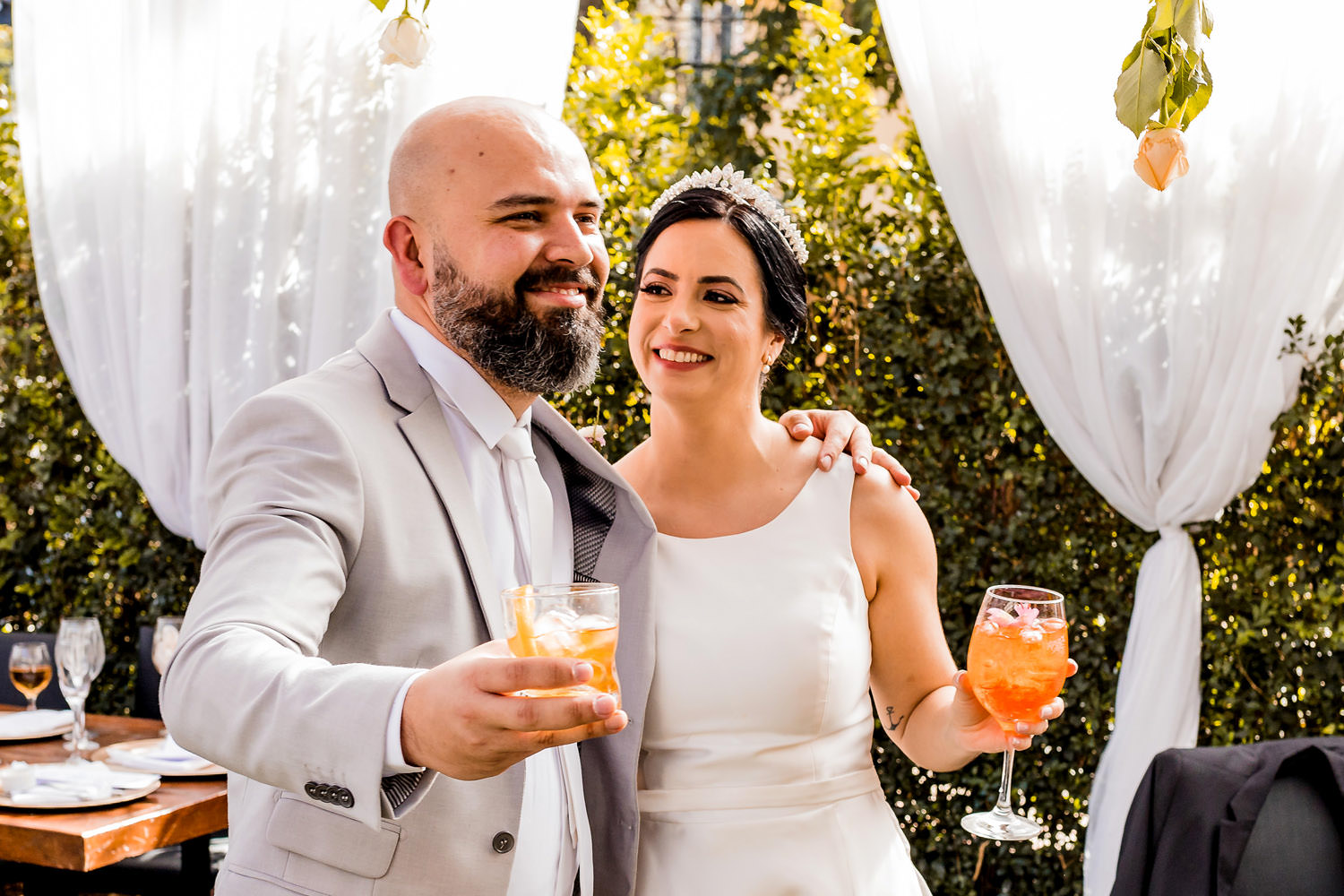 Mini Wedding no restaurante O Conde, em BH