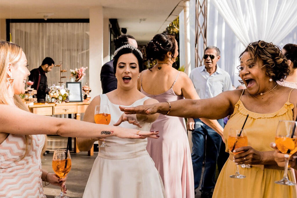 Mini Wedding no restaurante O Conde, em BH
