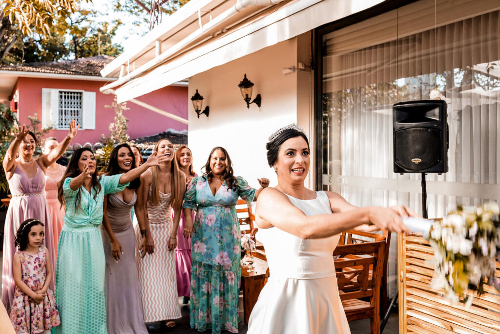 Mini Wedding no restaurante O Conde, em BH