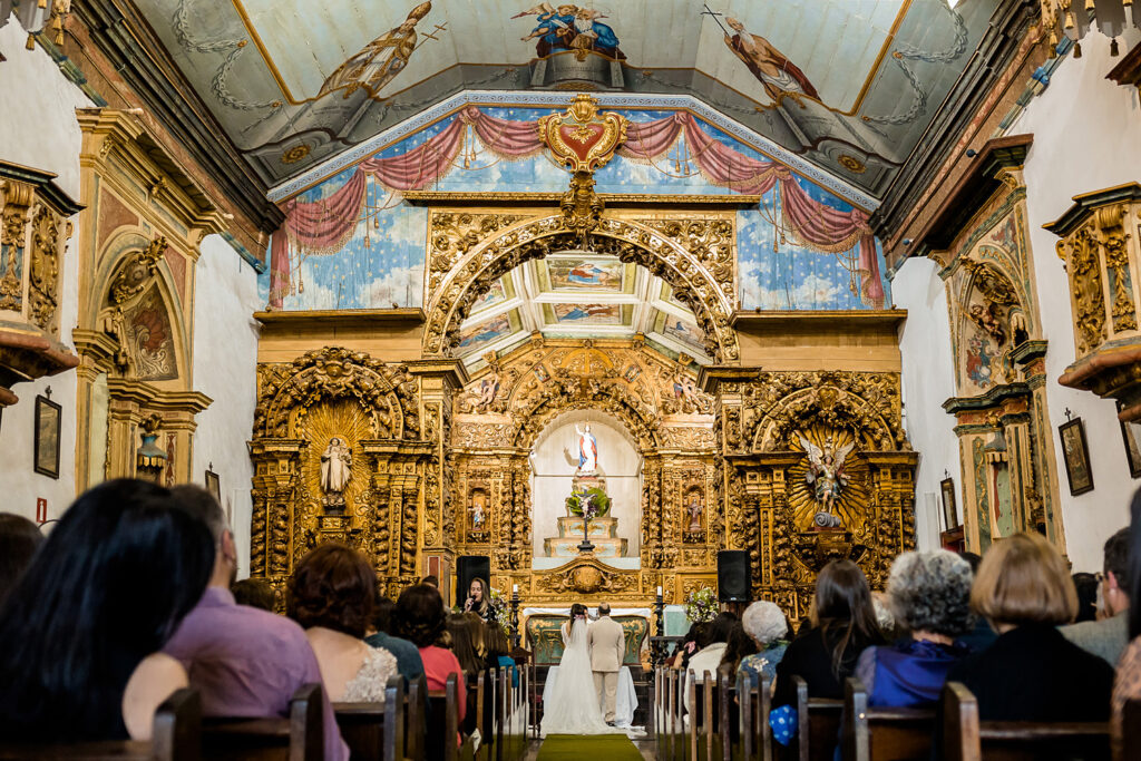 Casamento na Matriz de Boa Viagem, em Itabirito MG