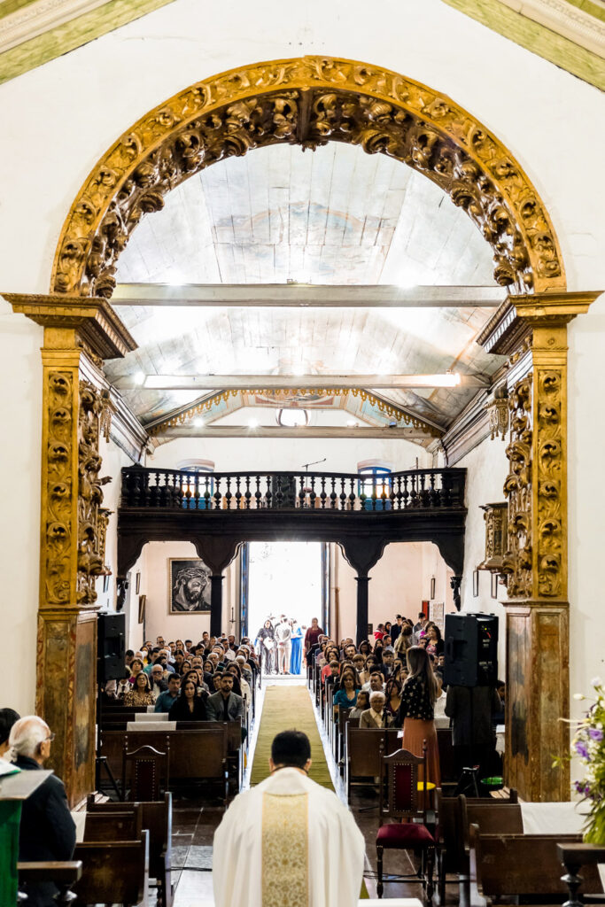 Casamento na Matriz de Boa Viagem, em Itabirito MG