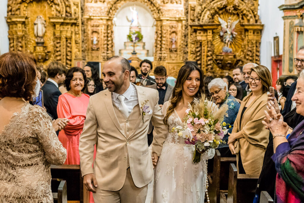 Casamento na Matriz de Boa Viagem, em Itabirito MG