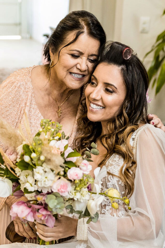 Dia da noiva no Salão Lárazo Toledo, em Itabirito MG