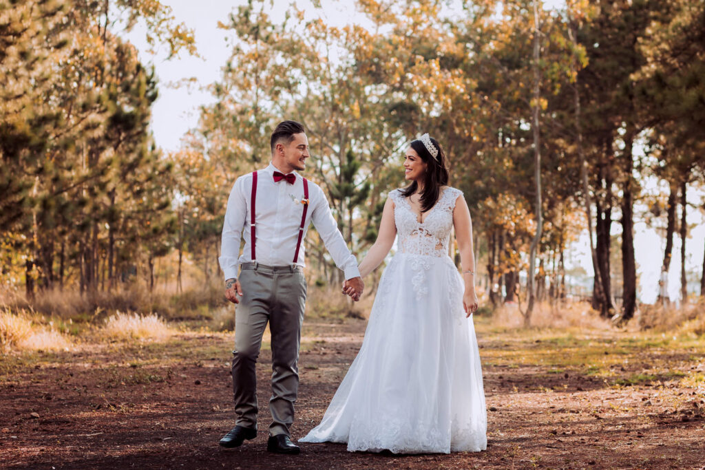 Ensaio pos wedding na Linha de Trem - Parque Linear - Belvedere, em BH