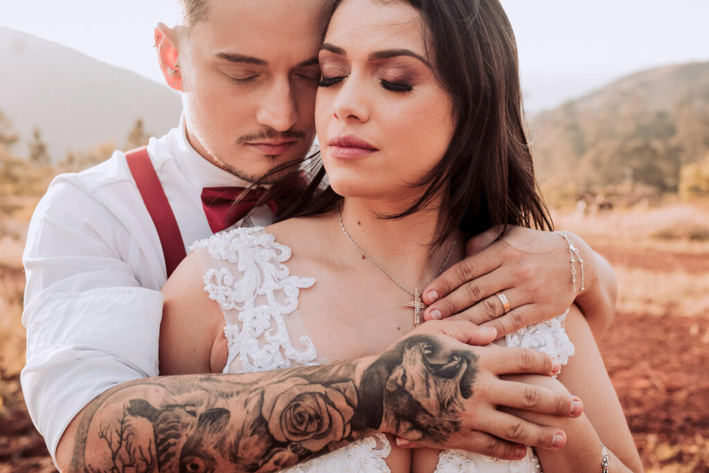 Ensaio pos wedding na Linha de Trem - Parque Linear - Belvedere, em BH