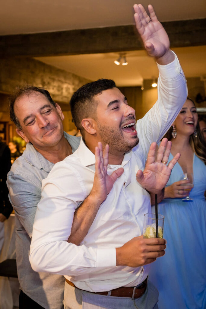 Festa de casamento no Espaço 158, em BH