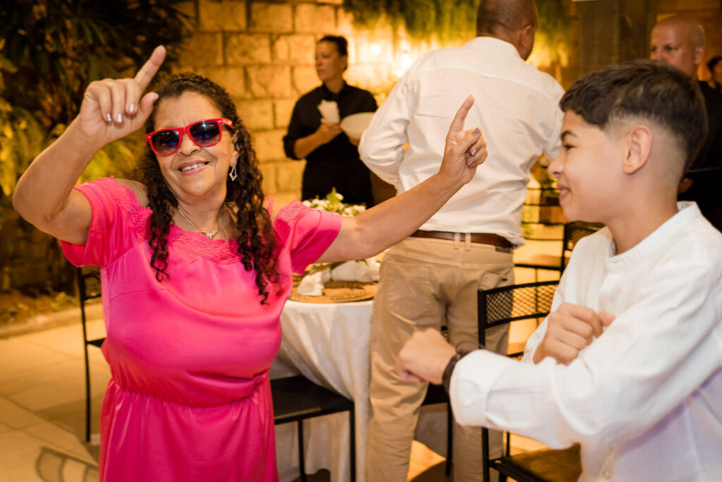 Festa de casamento no Espaço 158, em BH