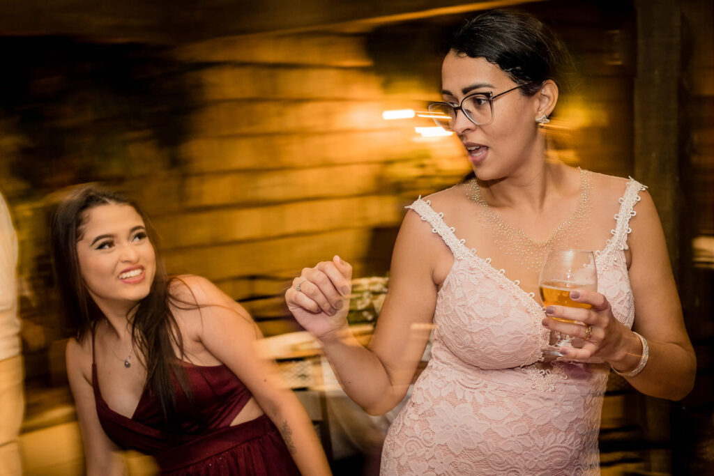 Festa de casamento no Espaço 158, em BH