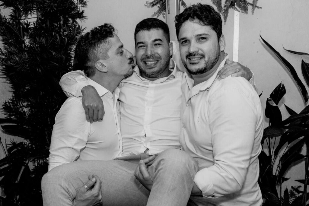 Festa de casamento no Espaço 158, em BH