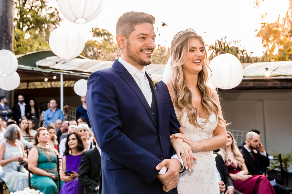 Casamento ao ar livre no Lake House Pampulha