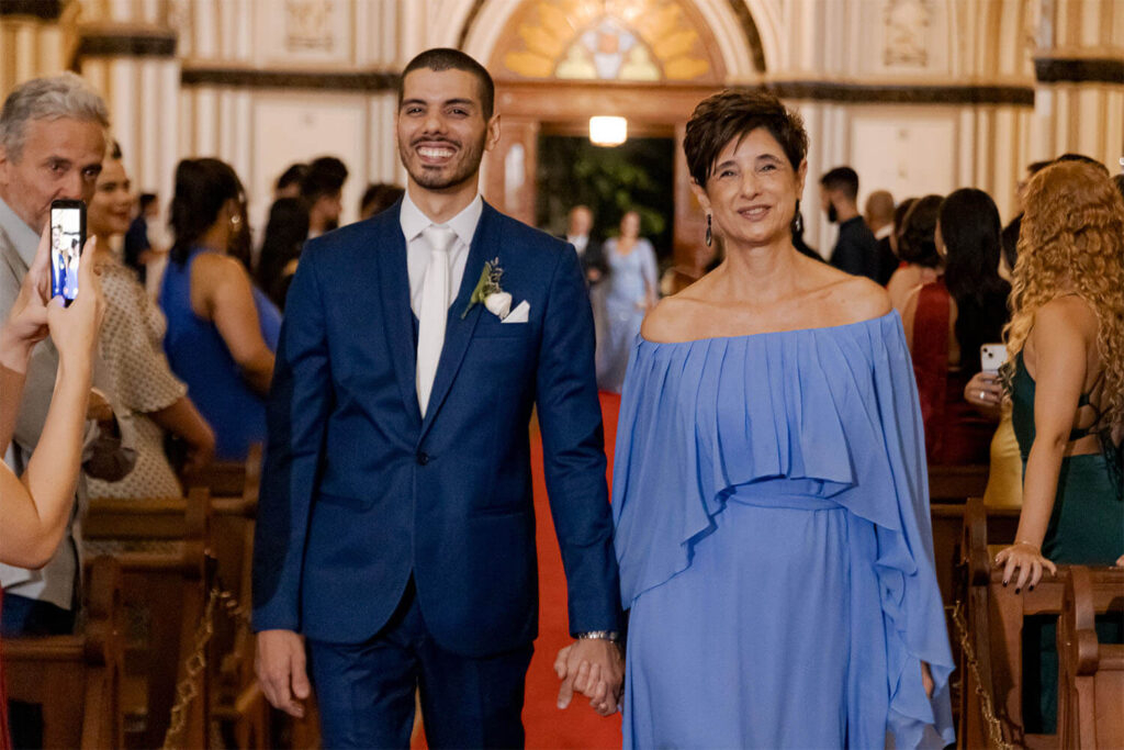 Casamento na Basílica Nossa Senhora de Lourde, em Belo Horizonte/MG