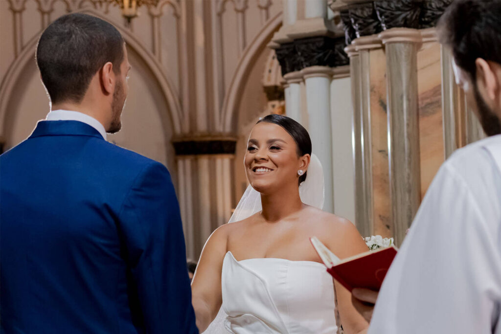 Casamento na Basílica Nossa Senhora de Lourde, em Belo Horizonte/MG