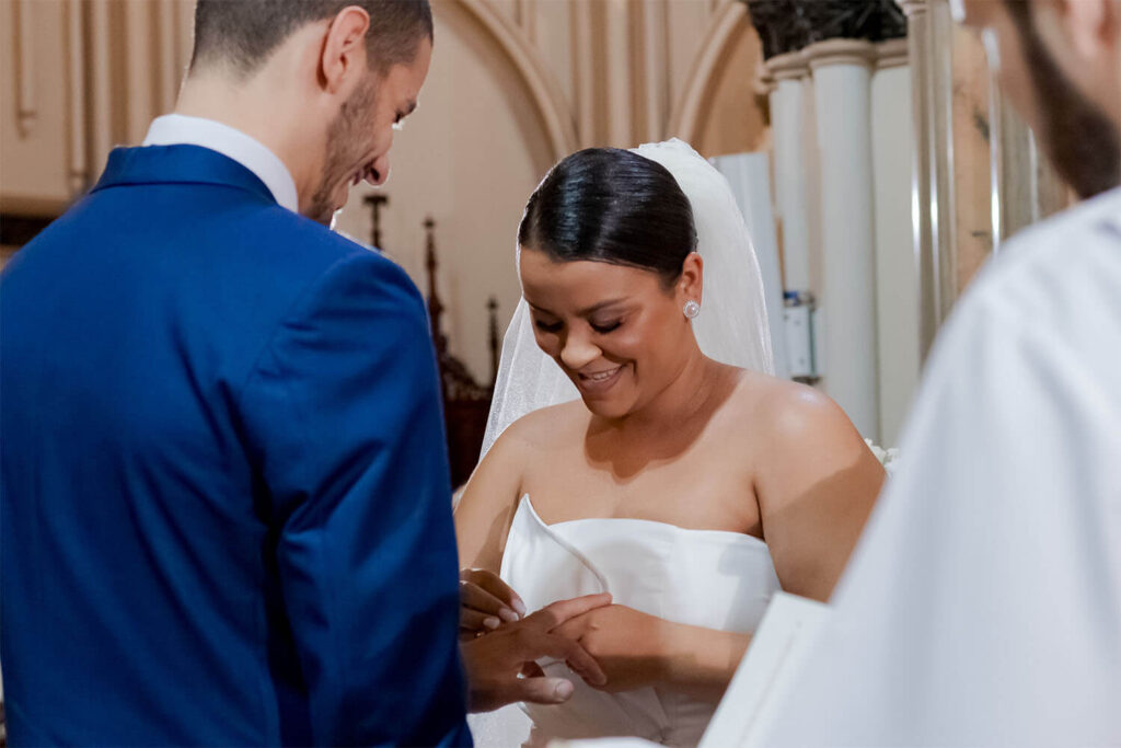 Casamento na Basílica Nossa Senhora de Lourde, em Belo Horizonte/MG